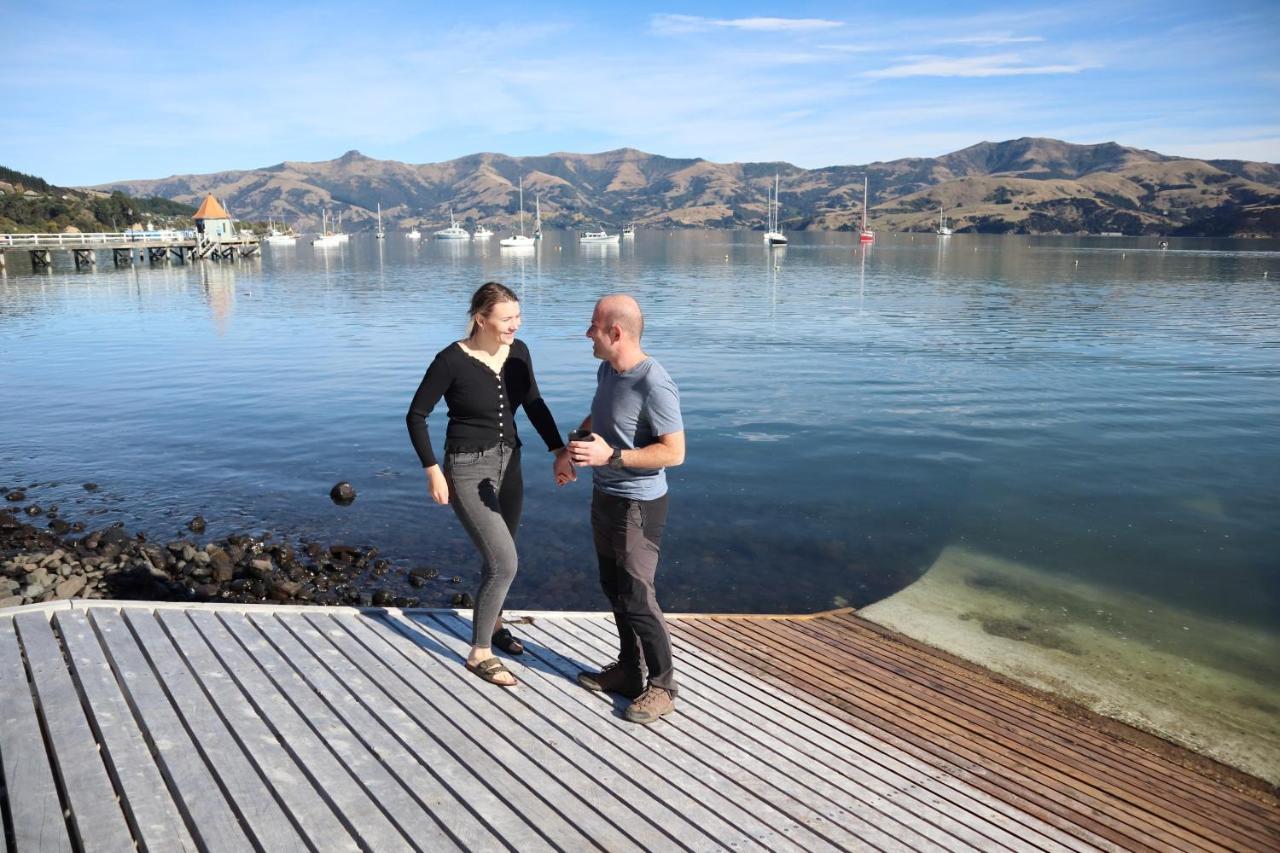 Akaroa Waterfront Motels Ngoại thất bức ảnh